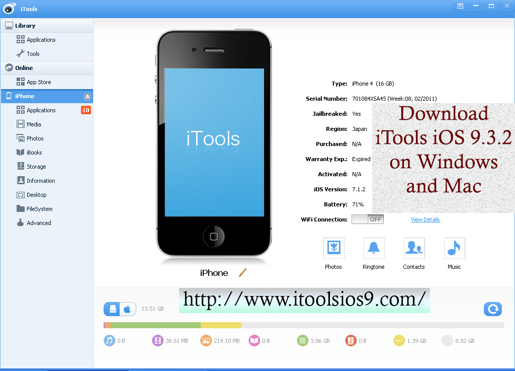 iTools iOS 9.3.2